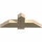 Ekena Millwork Eugene Rough Sawn Timber Gable Bracket, Douglas Fir, 36"W x 13"H x 4"D x 6"F, 9/12 Pitch GBW036X13X0406EUG00RDF - alternate 4